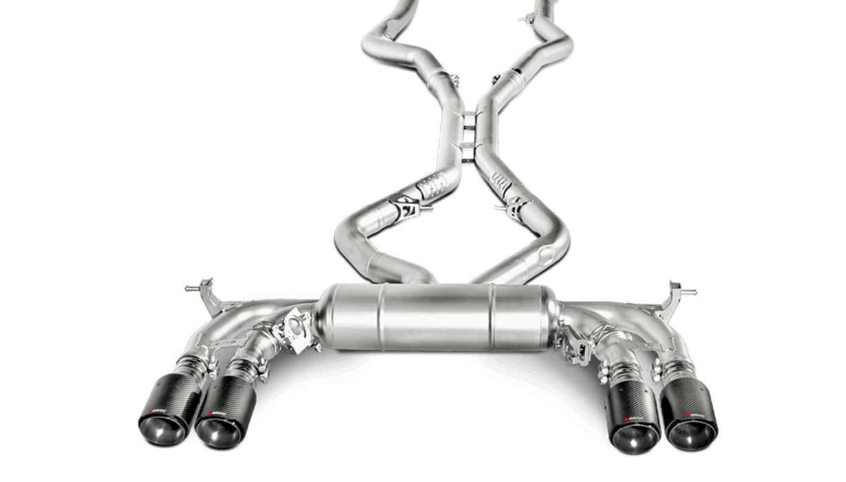 Akrapovic 15-17 BMW X5M (F85) Evolution Line Replacement Muffler (For S-BM/T/1)