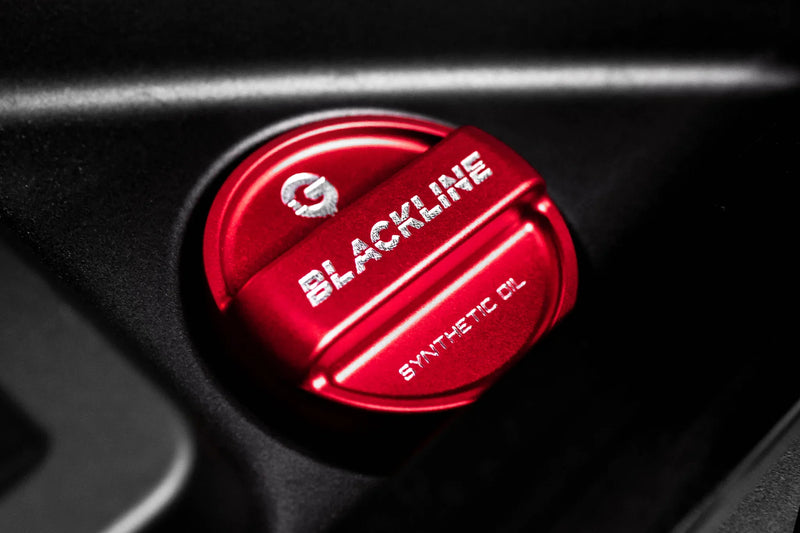 BMW 2021+ S58 Engine Blackline Performance Cap Set (Oil Cap / Coolant Caps)