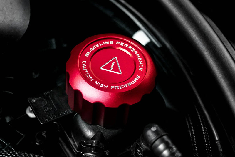 BMW 2021+ S58 Engine Blackline Performance Cap Set (Oil Cap / Coolant Caps)