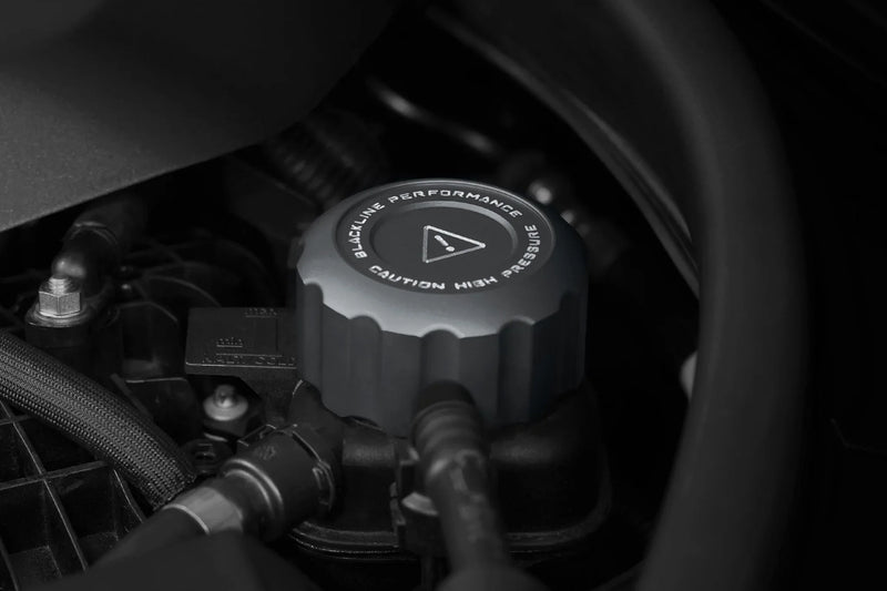 BMW 2021+ S58 Engine Blackline Performance Cap Set (Oil Cap / Coolant Caps)