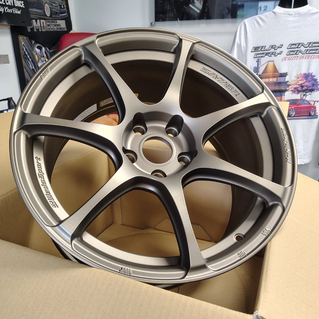 WedsSport SA-75R 18x9.5 EJ Bronze (North American Color)