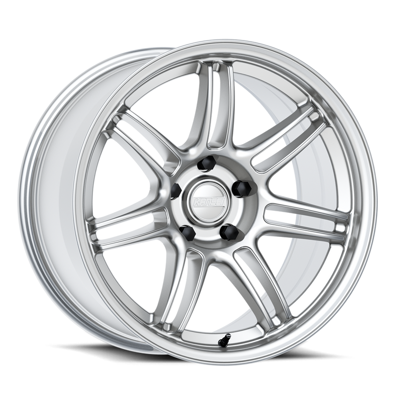 Kansei K17H Seven 18x8.5in / 5x120 BP / 35mm Offset / 72.6mm  Bore - Hyper Silver