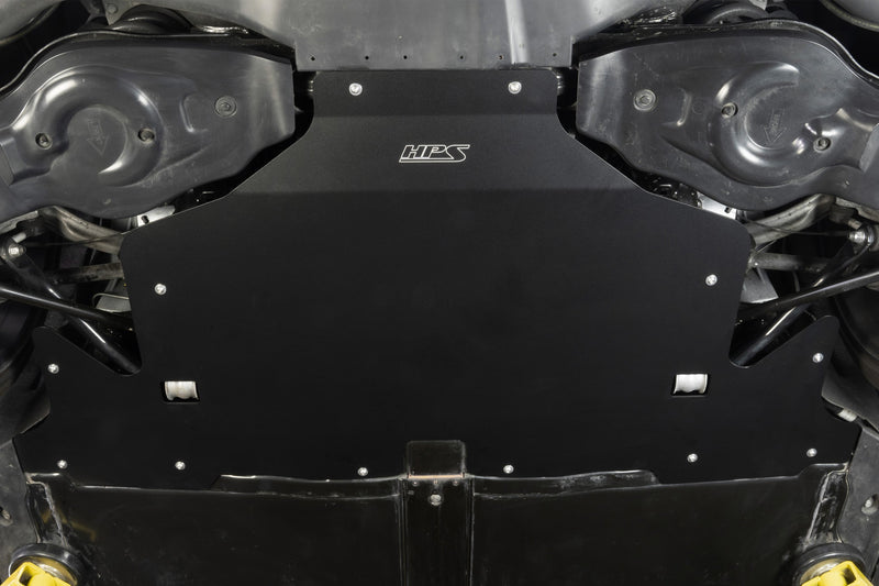 HPS Rear Skid Plate - Black (SP-102)