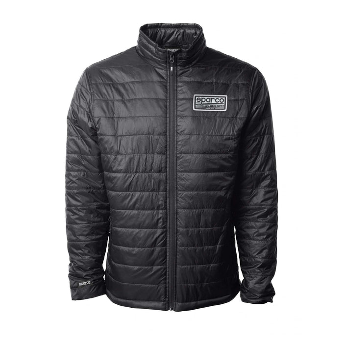 Sparco Jacket Heritage Puff Black SMALL