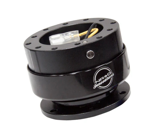 NRG Quick Release Gen 2.0 - Black SFI Body / Black Cutout Ring