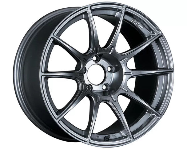 SSR GTX01 18x9 5x100 52mm Offset Dark Gunmetal Wheel (S/O, No Cancellations)