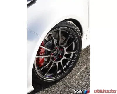SSR GTX04 17x7 4x100 53mm Offset Dark Gunmetal Wheel