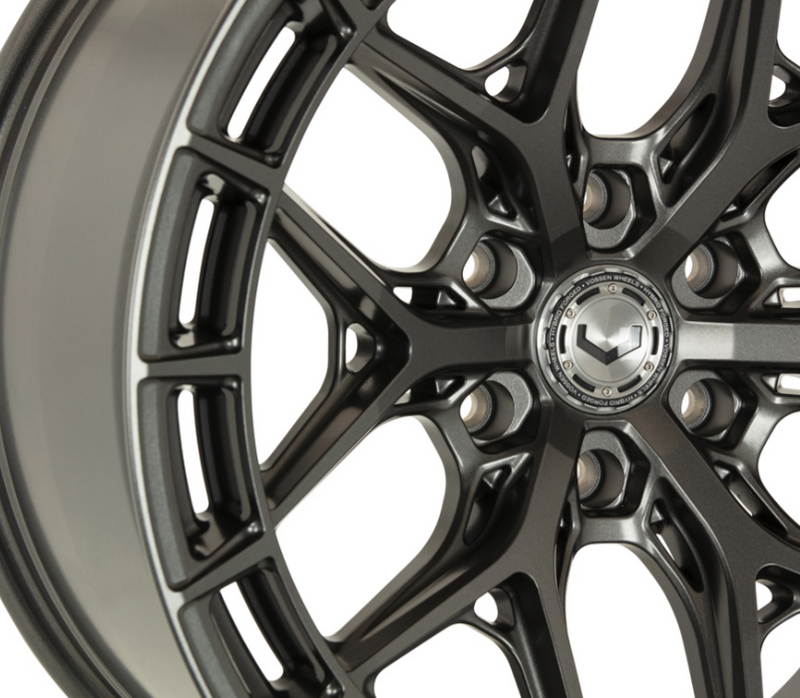 Vossen HFX-1 - 20x9.5 - 6x130 - ET30 - Deep - 84.1 - Matte Gunmetal