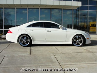 VERTICE DESIGN MERCEDES CLS SIDE SKIRTS