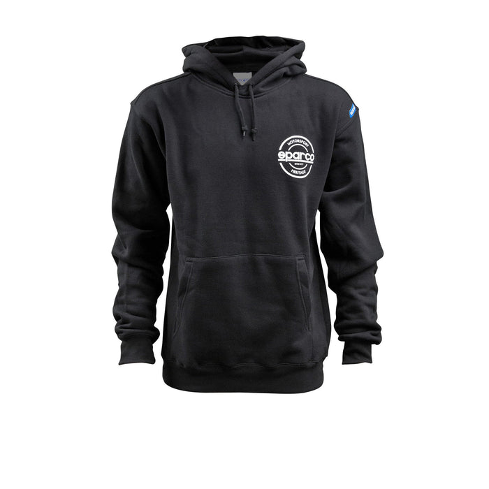 Sparco Sweatshirt Hooded S-Seal Blk Xlrg
