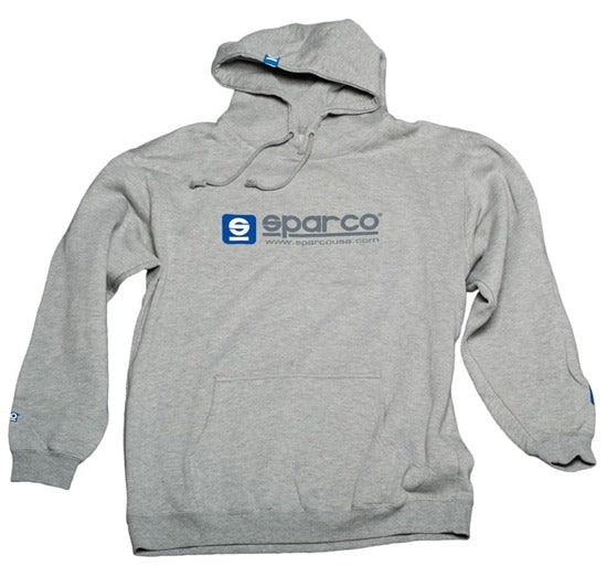 Sparco Sweatshirt Hooded WWW Hethr SMALL