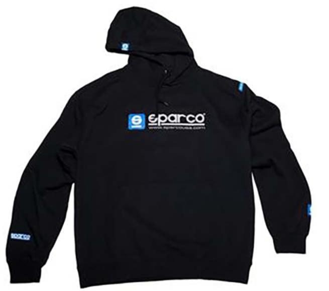 Sparco Sweatshirt Hooded WWW Hethr SMALL