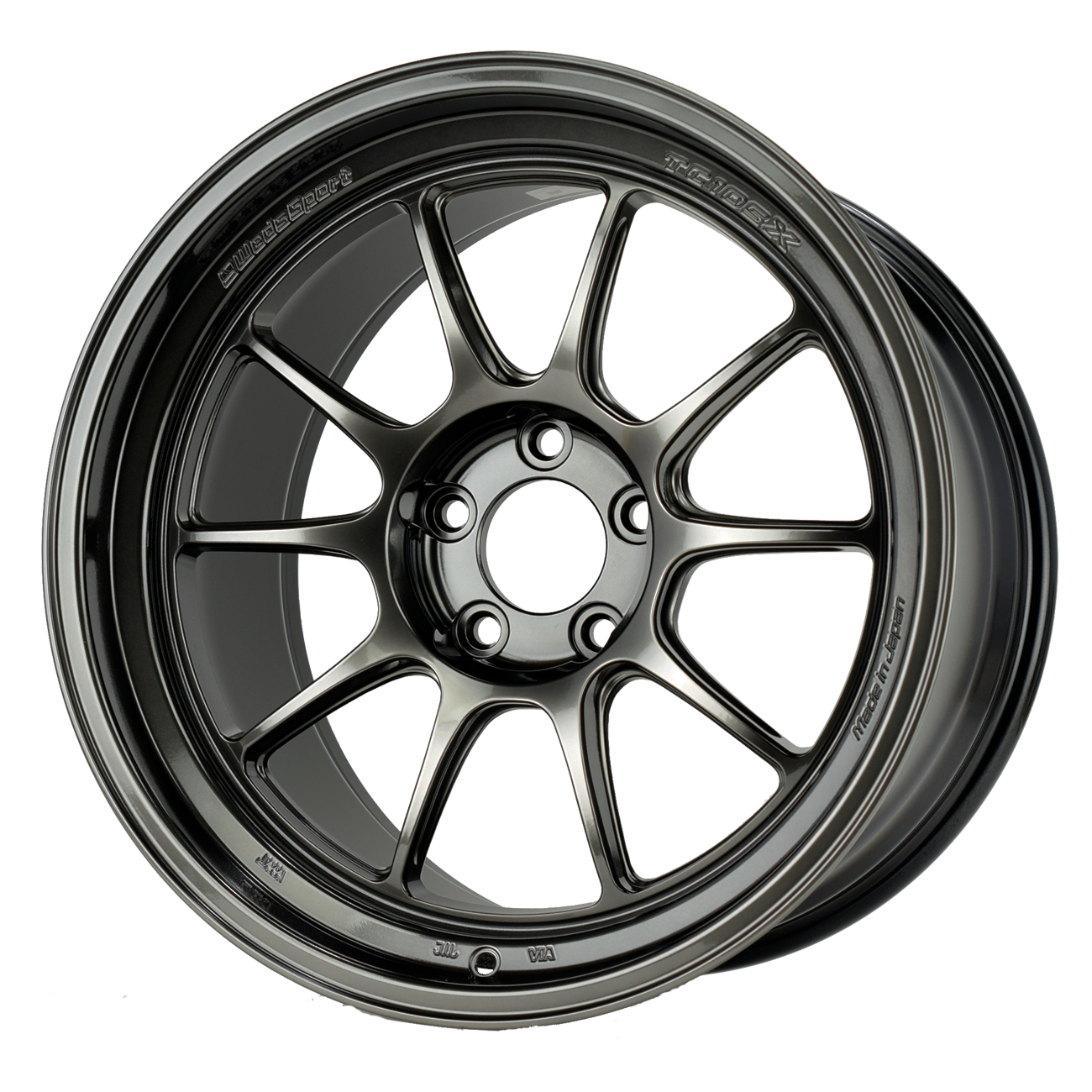 WedsSport TC105X DSR lightweight JDM performance wheel with Double AMF rim technology