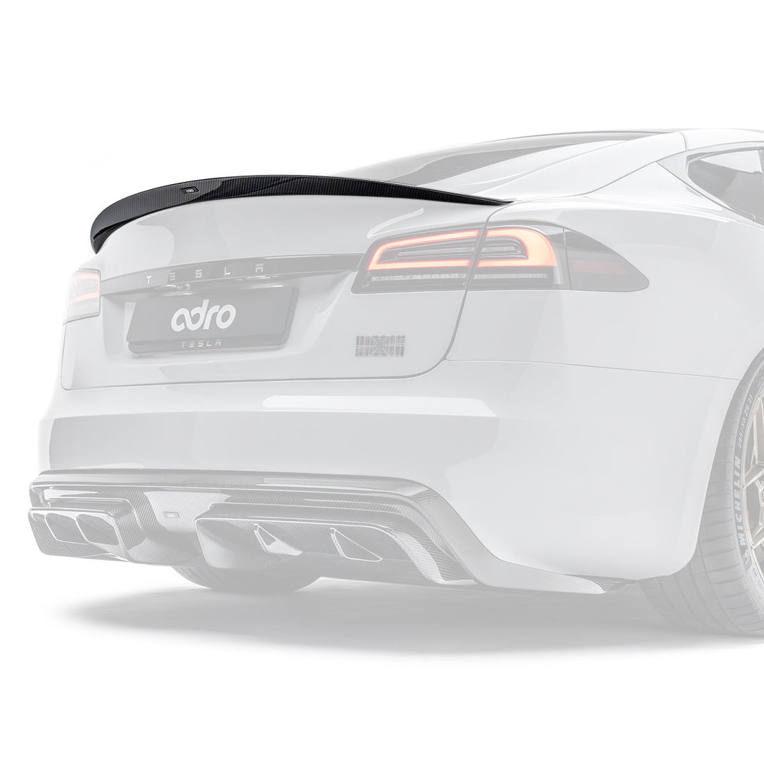Tesla Model S Prepreg Spoiler