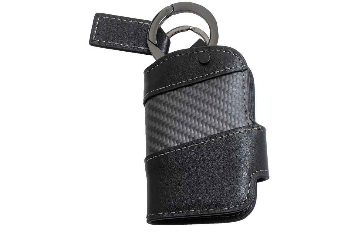 TOM'S Racing - Leather Hybrid Carbon Style Smart Key Case