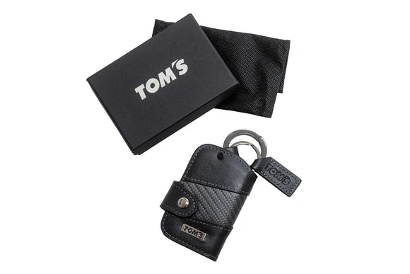 TOM'S Racing - Leather Hybrid Carbon Style Smart Key Case