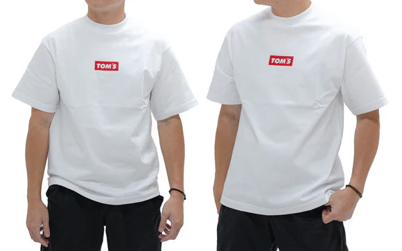 TOM'S Racing - Box Logo T-Shirt (Red and Black Option)