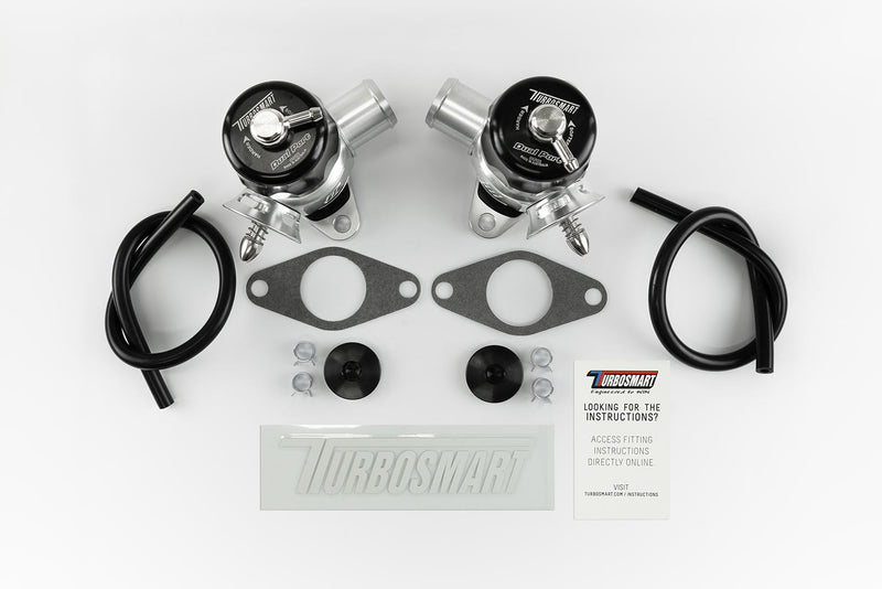 Turbosmart Nissan GTR R35 Dual Port Smart Port BOVs - Black