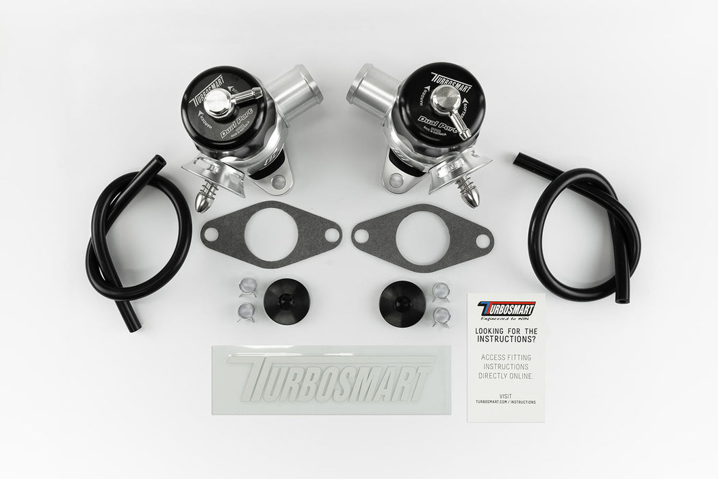 Turbosmart Nissan GTR R35 Dual Port Smart Port BOVs - Black