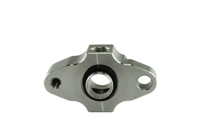 Turbosmart Boost Reference Adapter 13-16 Ford F-150 3.5L Ecoboost - Silver