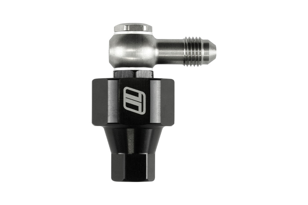 Turbosmart 44um 4AN Banjo Inlet 4AN Female Outlet Turbo Mounted Small Oil Filter