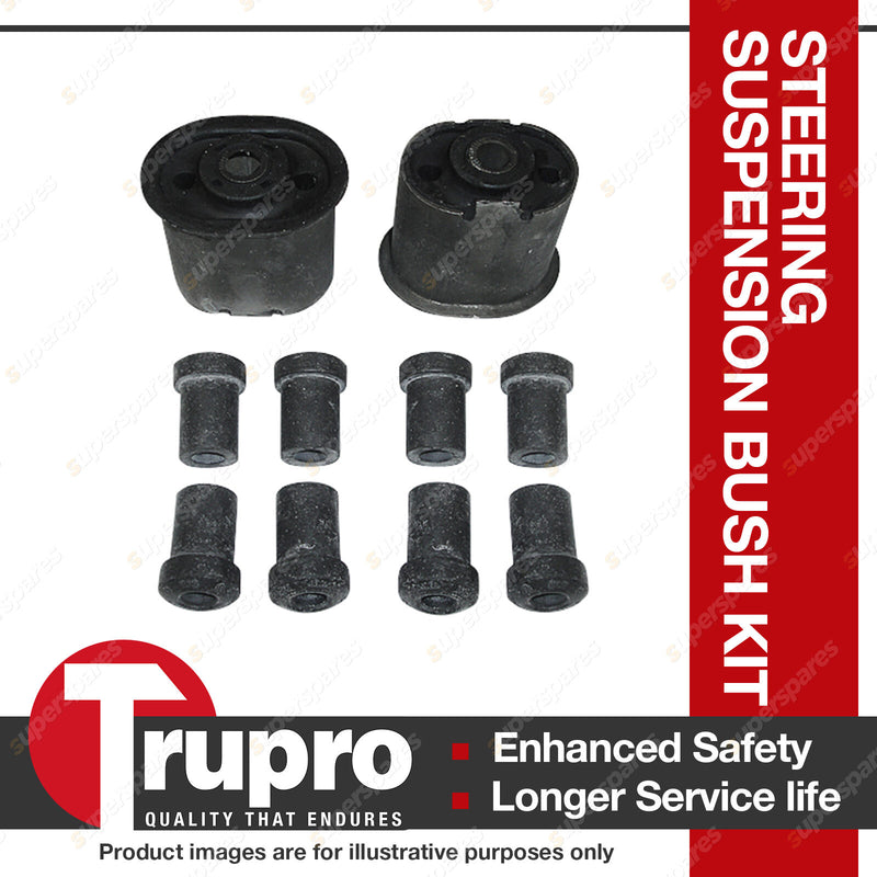 SuperPro 97-07 Toyota Land Cruiser Greaseable Leaf Spring and Shackle Bushing Kit- (Rear)