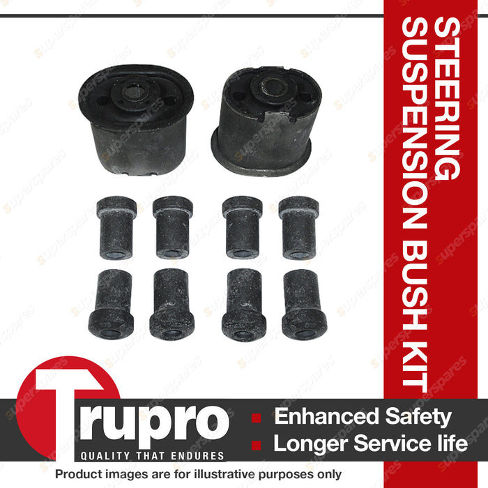 SuperPro 97-07 Toyota Land Cruiser Greaseable Leaf Spring and Shackle Bushing Kit- (Rear)