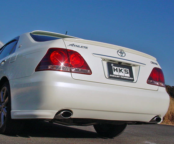 HKS 01-10 Toyota Crown (GRS184) Super Sound Master Exhaust