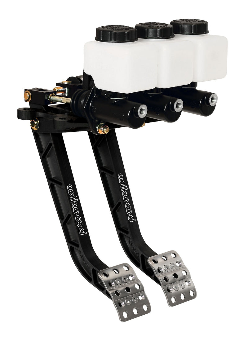 Wilwood Reverse Swing Triple Master Cylinder Pedal w/Balance Bar