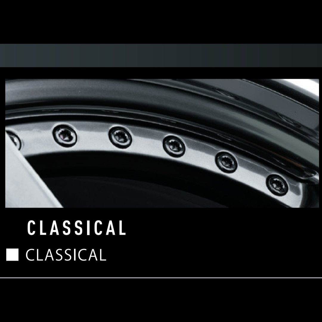 SSR Black Bolts Option (Per Wheel) inClassical Pierce Boltsin