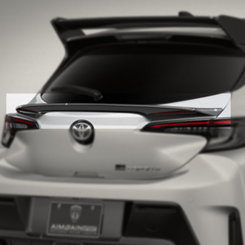 Aimgain Sport Kit GR Corolla Gate Spoiler (FRP/Carbon)