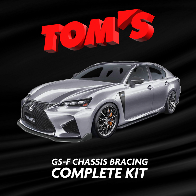 TOM'S Complete Chassis brace kit Lexus GS F 15+