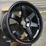 Volk TE37 SL Black Edition 18x9.5 +21 5x112 (Set of 4)