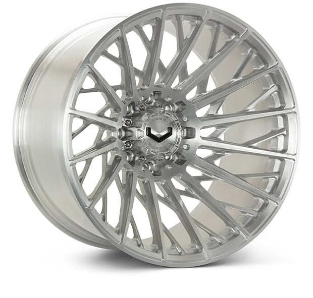 Vossen VFX-02T 22x12 - 6x139.7 - ET44 - Ultra Deep - 78.1 - Brushed Gloss Clear Wheel