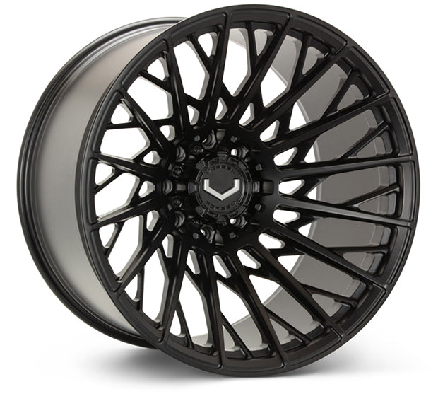 Vossen VFX-01 24x14 - 6x135 - ET44 - Mega Deep - 87.1 - Satin Black Wheel