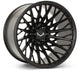 Vossen VFX-02T 22x12 - 6x139.7 - ET44 - Ultra Deep - 78.1 - Satin Black Wheel