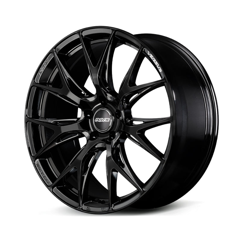 Versus VV27S 20x8.5 +45 5x108 Jet Black