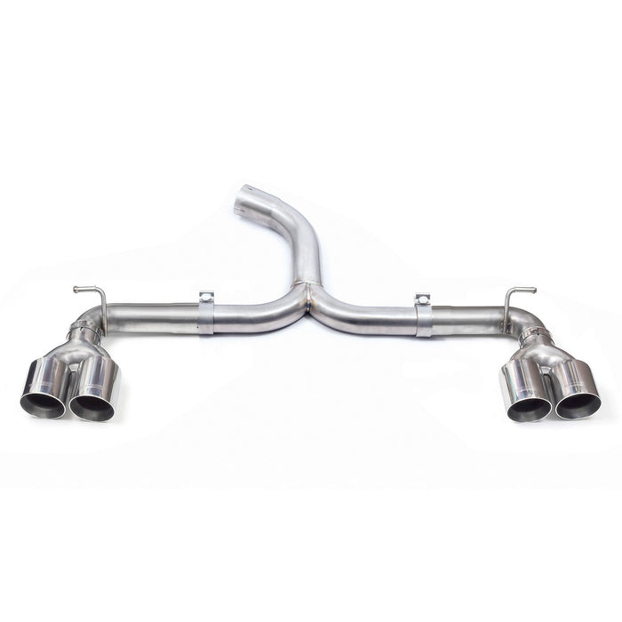 Remus 2013 Volkswagen GTI Mk VII Axle Back Exhaust w/Connection Tube/Diffusor/Polished Tail Pipe Set