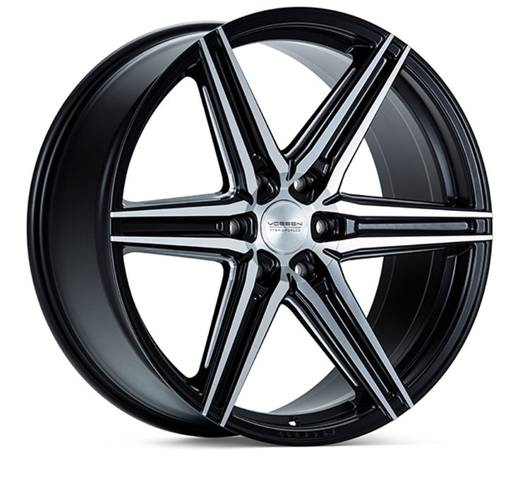 Vossen HF-9 24x10 - 6x135 - ET25 - Deep - 87.1 - Silver Brushed Wheel