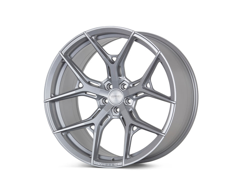 Vossen HF5 - 20x12 - ET45 - 5x120.65 - 70.3 - Super Deep - Satin Silver