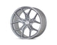 Vossen HF5 - 22x10.5 - ET32 - 5x114.3 - 70.6 - DEEP - SS - Satin Silver Wheel