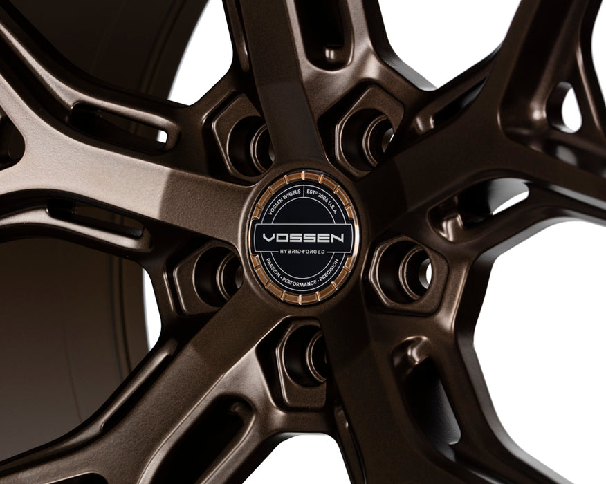 Vossen HF-5 / 20X9 / 5X108 / ET38 / 63.4 / Flat - Satin Bronze Silver