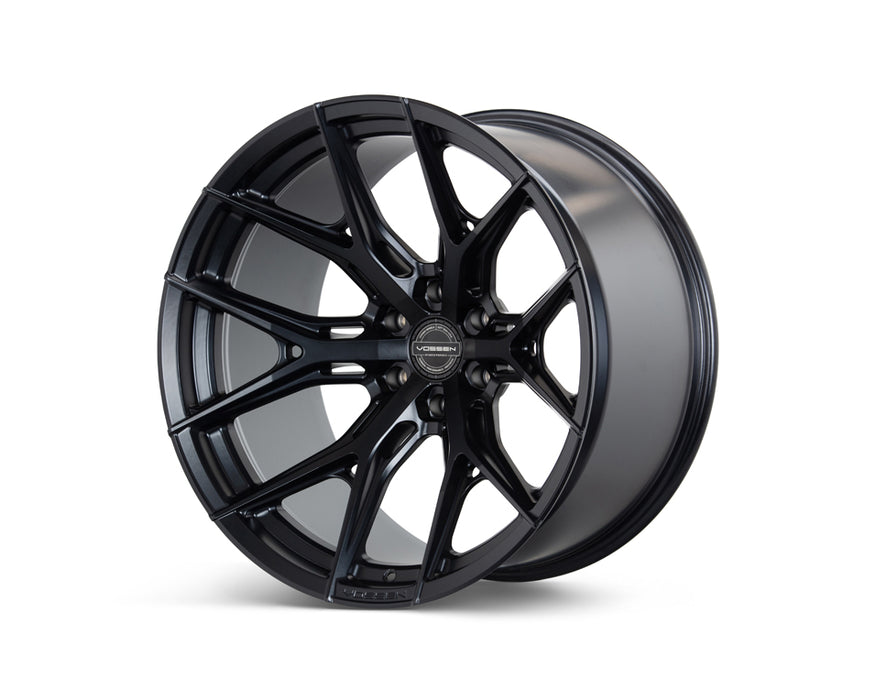 Vossen HF6-4 24x10 / 6x139.7 / ET35 / 95.1 - DEEP - SB - Satin Black