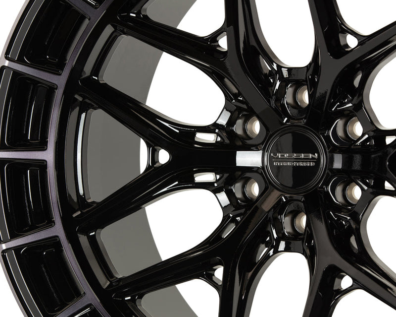 Vossen LCX-02 24x10 - 6x135 - ET25 - Deep - 87.1 - Gloss Black Wheel