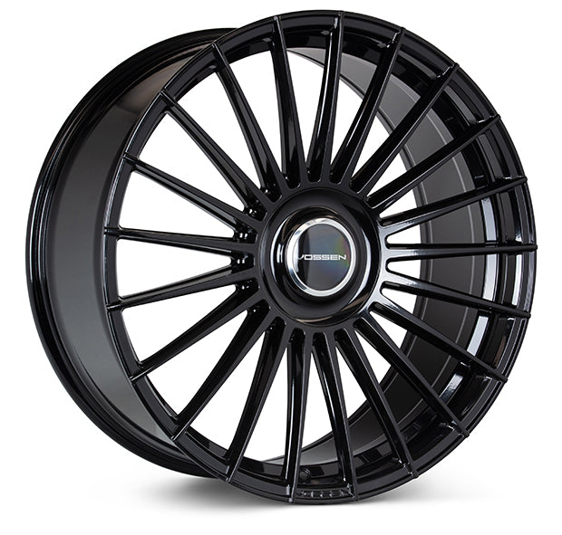Vossen HF-8 24x9 / 5x120 BP / ET9 / 72.56 CB / Deep - Gloss Black Wheel