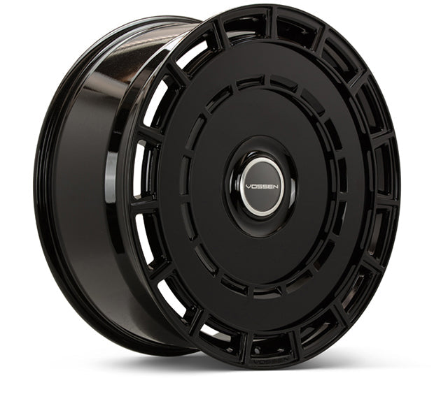 Vossen HF-9 24x10 - 5x112 - ET5 - Deep - 66.56 - Gloss Black Wheel