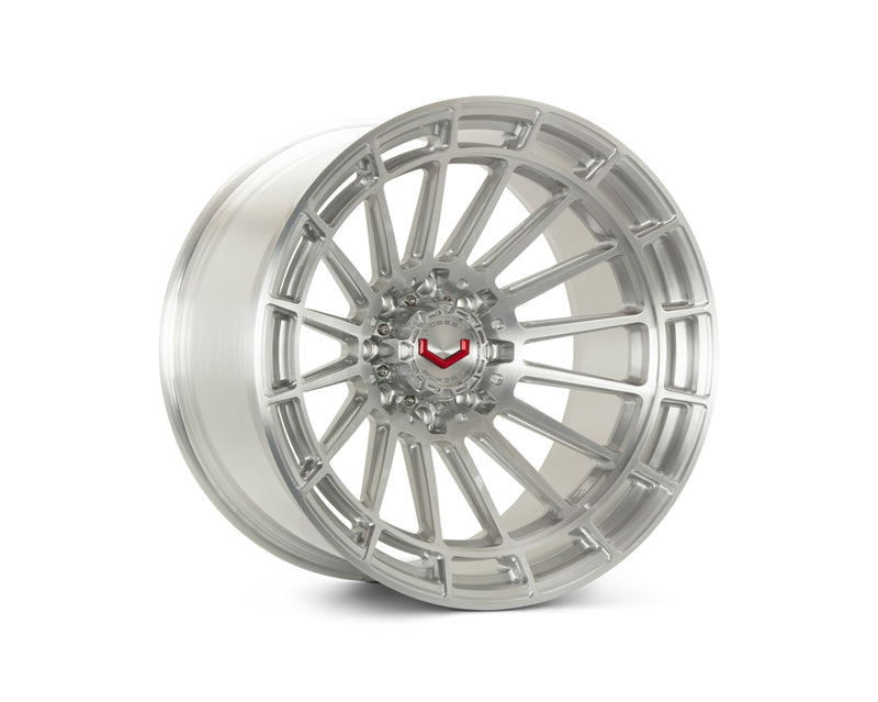 Vossen VFX-04 22x10 - 8x165.1 - ET18 - Super Deep - 125.1 - Brushed Gloss Clear Wheel