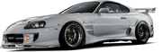 WedsSport TC105X DSR aluminum on Toyota Supra wheel highlighting reinforced inner and outer rim