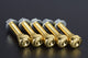 Kranze Dimple Type Outer Rim Assembly Bolts - Gold