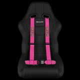 BRAUM 4-Point 2 in Racing Harness - Pink